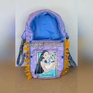 Vintage 1990s Pocahontas Doll Carrier Bed (Flaws)